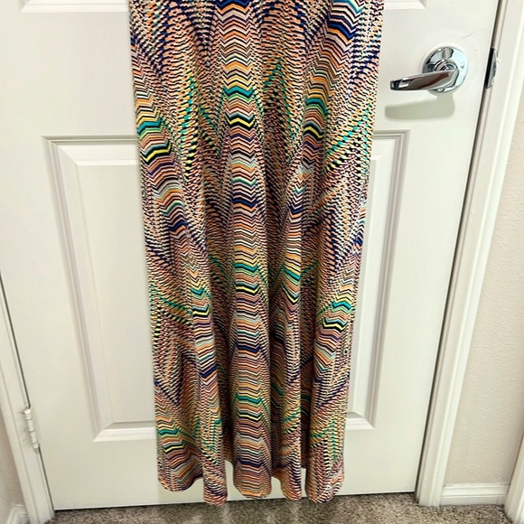 EUC Veronica M - Maxi Dress Size XL multicolor - Picture 4 of 7